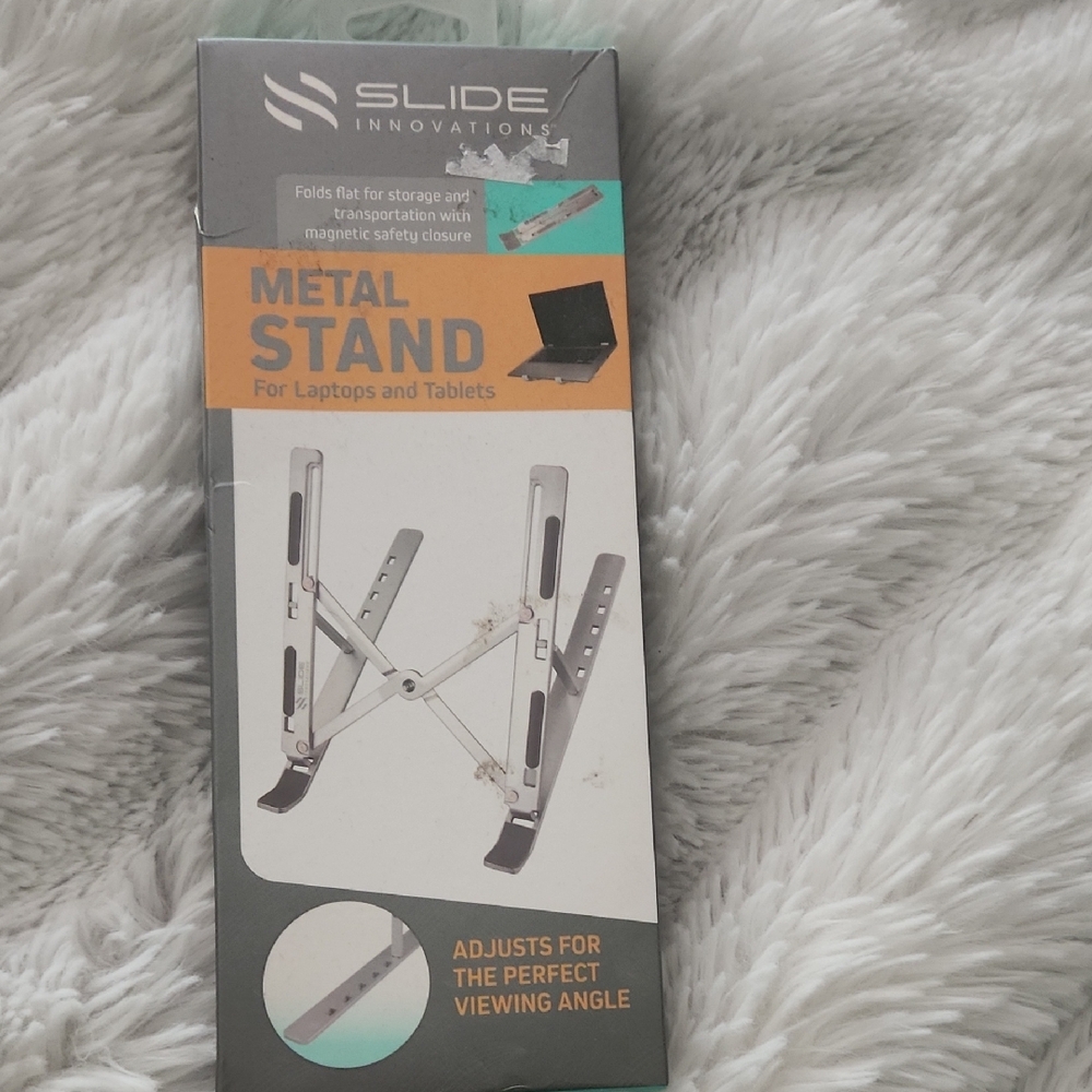 Slide Innovations Metal Stand for Laptops and Tablets